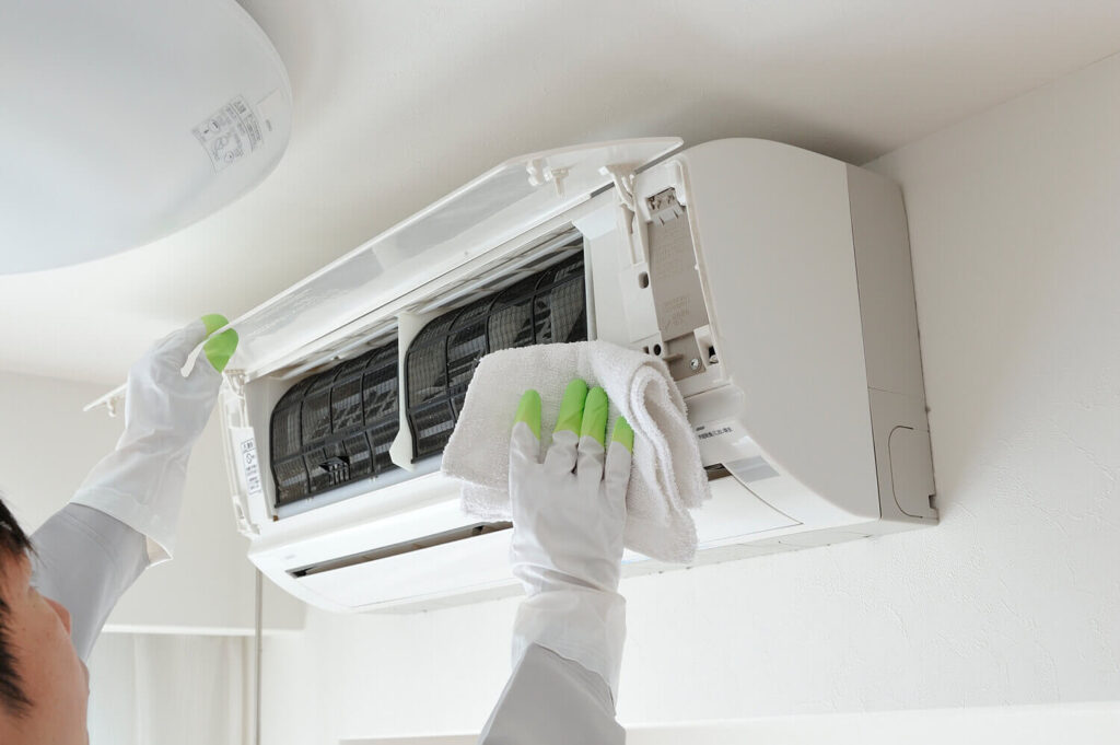 エアコン清掃の写真